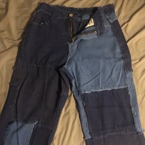 Patchwork Jeans